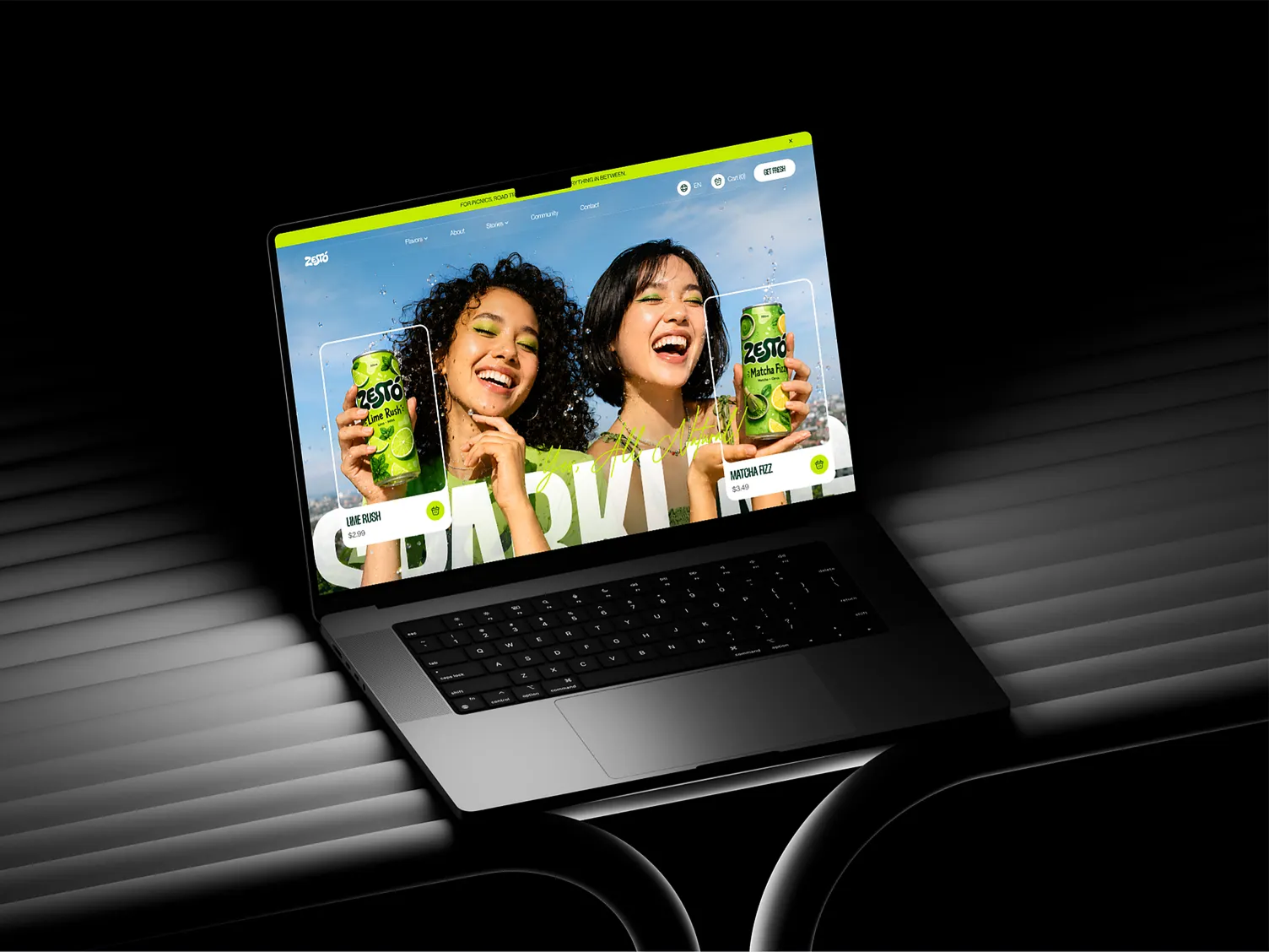 Zesto screen 1