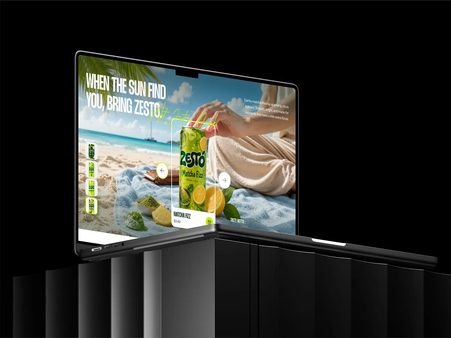Zesto screen 2